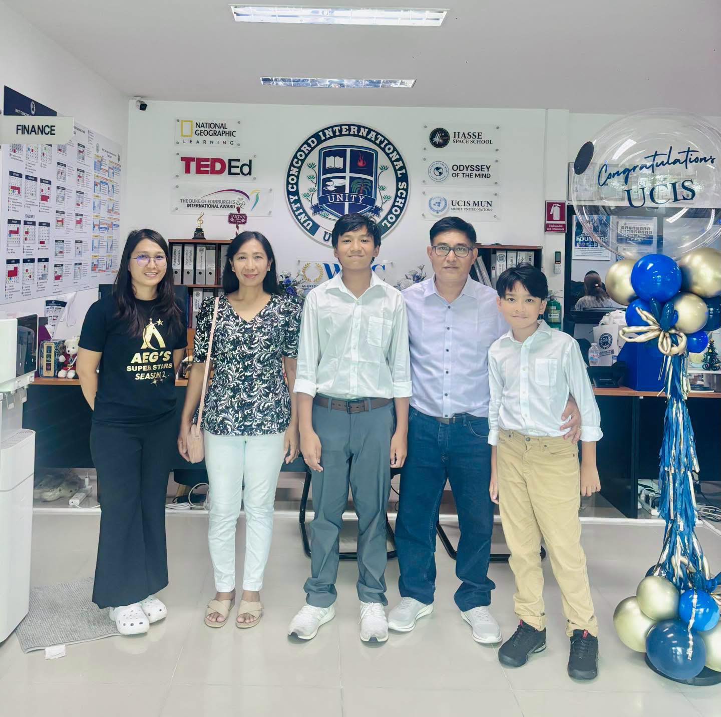 Kaung, Htoo & Family